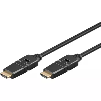 Goobay HDMI Cable 2m Type A Male to Male 18 Gbit/s Black