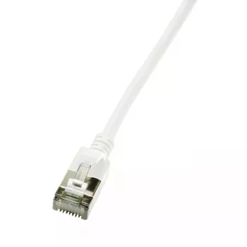 Networking Cable LogiLink CQ9011S RJ-45 Cat6a 0.3m White