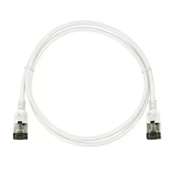Networking cable LogiLink Ultraflex SlimLine RJ-45 Cat6a 1 m White