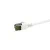 Networking cable LogiLink Ultraflex SlimLine RJ-45 Cat6a 1 m White