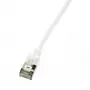 Networking cable LogiLink Ultraflex SlimLine RJ-45 Cat6a 1 m White
