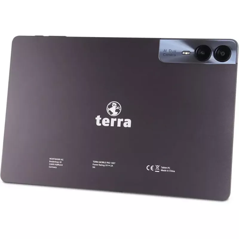 TERRA PAD 1007 4G Mediatek LTE 256 GB 27.8 cm (10.9 inch) 8 GB Wi-Fi 5 (802.11ac) Android 14 Grey