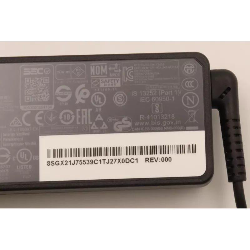 Lenovo 5A11H02883 power adapter/inverter Indoor 65 W Black