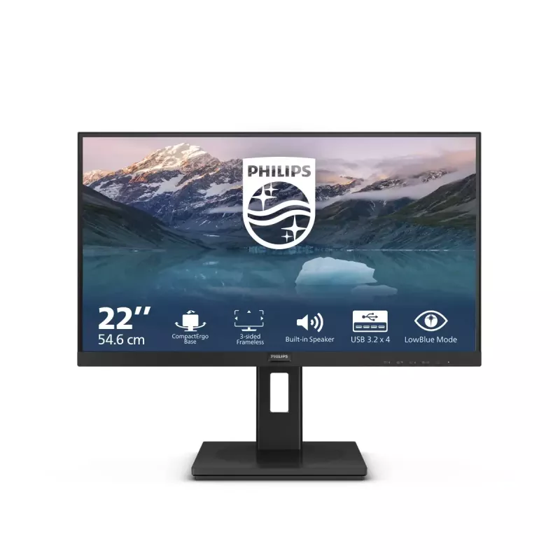 Philips 222S9JML/00 computer monitor 54.6 cm (21.5 inch) 1920 x 1080 pixels Full HD LCD Black