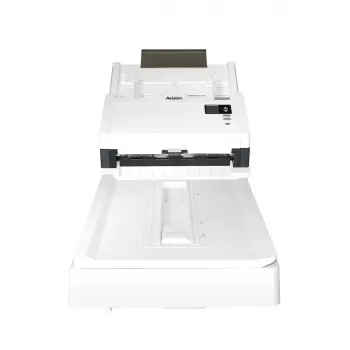 Avision ADF scanner AD345GFWN — A4, 1200 x 1200 DPI, CIS, 100-sheet ADF, duplex, white