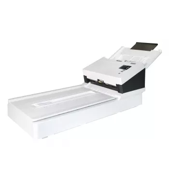 Avision ADF scanner AD345GFWN — A4, 1200 x 1200 DPI, CIS, 100-sheet ADF, duplex, white