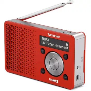 Personal Radio TechniSat DigitRadio 1 Red White