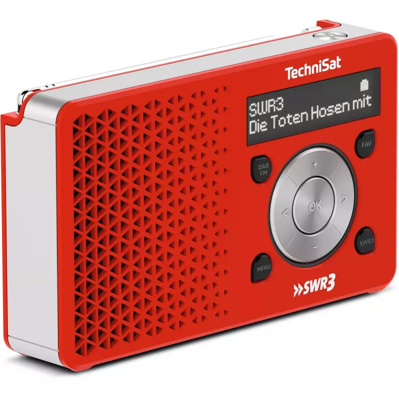 Personal Radio TechniSat DigitRadio 1 Red White