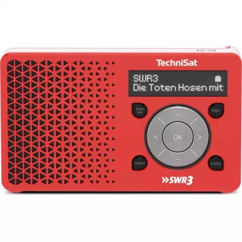 Personal Radio TechniSat DigitRadio 1 Red White
