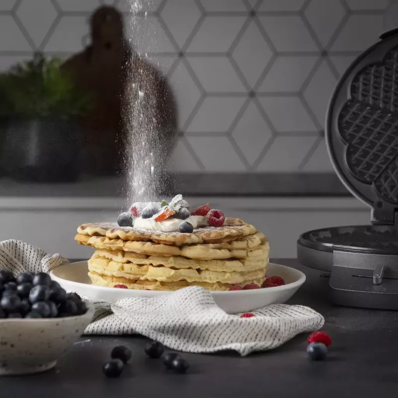 Waffle Iron Princess 01.132380.01.001 5 Heart Waffles 1200W Stainless Steel