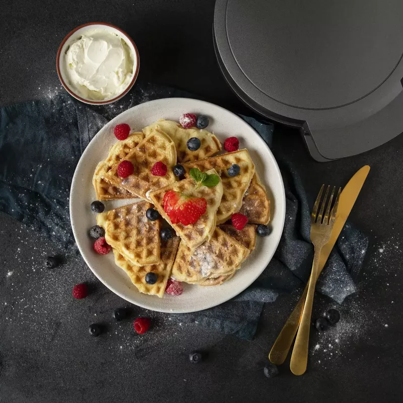 Waffle Iron Princess 01.132380.01.001 5 Heart Waffles 1200W Stainless Steel