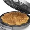 Waffle Iron Princess 01.132380.01.001 5 Heart Waffles 1200W Stainless Steel