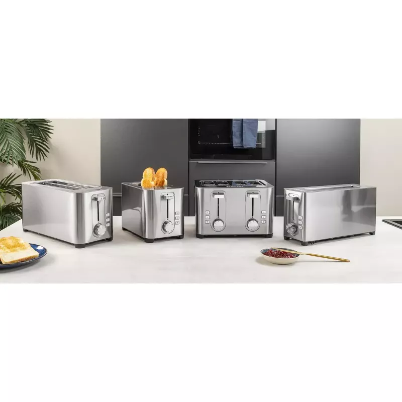 Toaster Princess 01.142400.01.001 2 Slice Stainless Steel 850W
