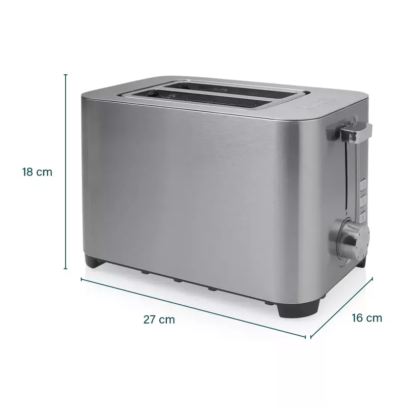 Toaster Princess 01.142400.01.001 2 Slice Stainless Steel 850W