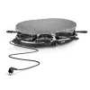 Princess 162720 Raclette 8 Oval Stone Grill Party 1200W 8 pans