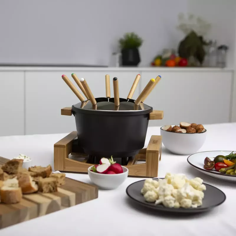 Fondue Set Princess 01.173025.01.001 Pure Black