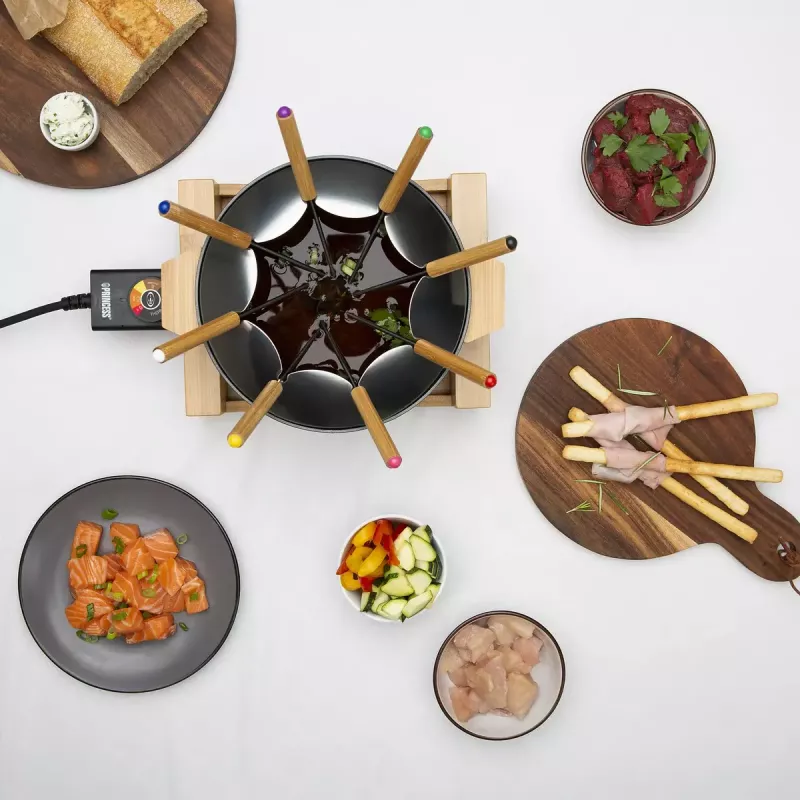 Fondue Set Princess 01.173025.01.001 Pure Black