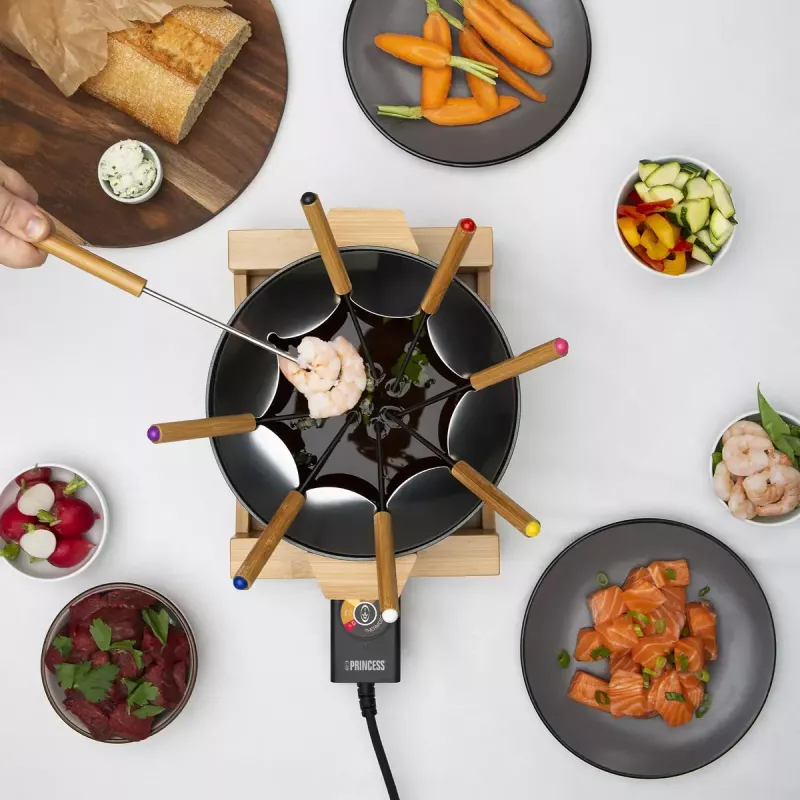 Fondue Set Princess 01.173025.01.001 Pure Black