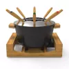 Fondue Set Princess 01.173025.01.001 Pure Black