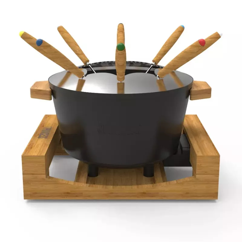 Fondue Set Princess 01.173025.01.001 Pure Black