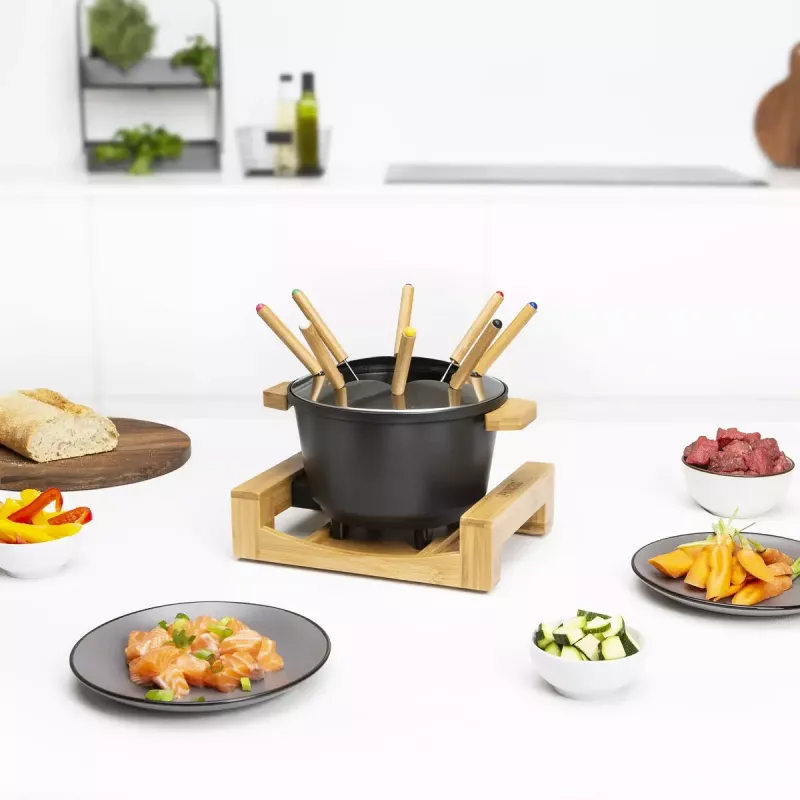Fondue Set Princess 01.173025.01.001 Pure Black