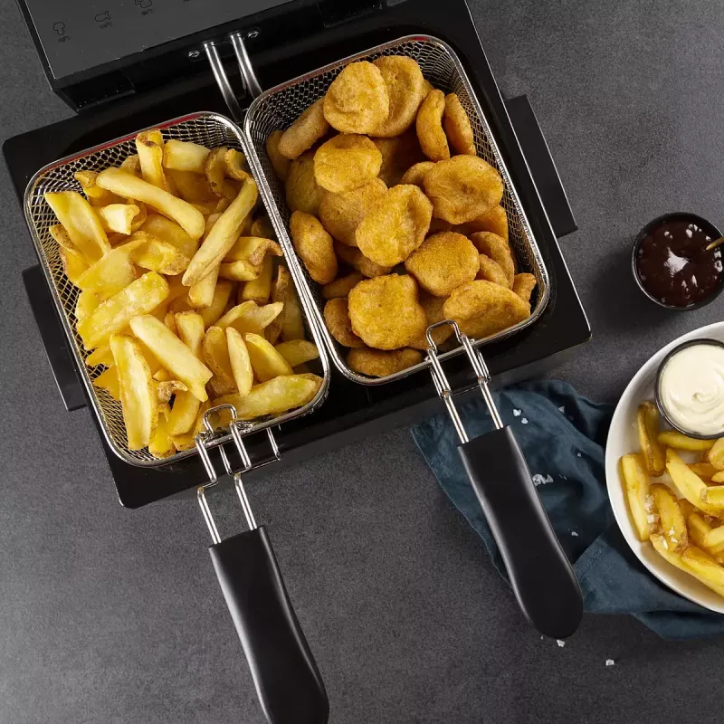 Deep fryer Princess 01.185000.01.001 5L 3270W Black Stainless Steel
