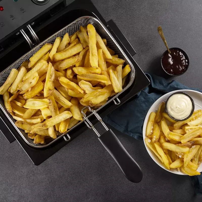 Deep fryer Princess 01.185000.01.001 5L 3270W Black Stainless Steel
