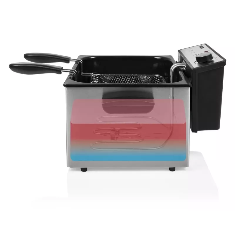 Deep fryer Princess 01.185000.01.001 5L 3270W Black Stainless Steel