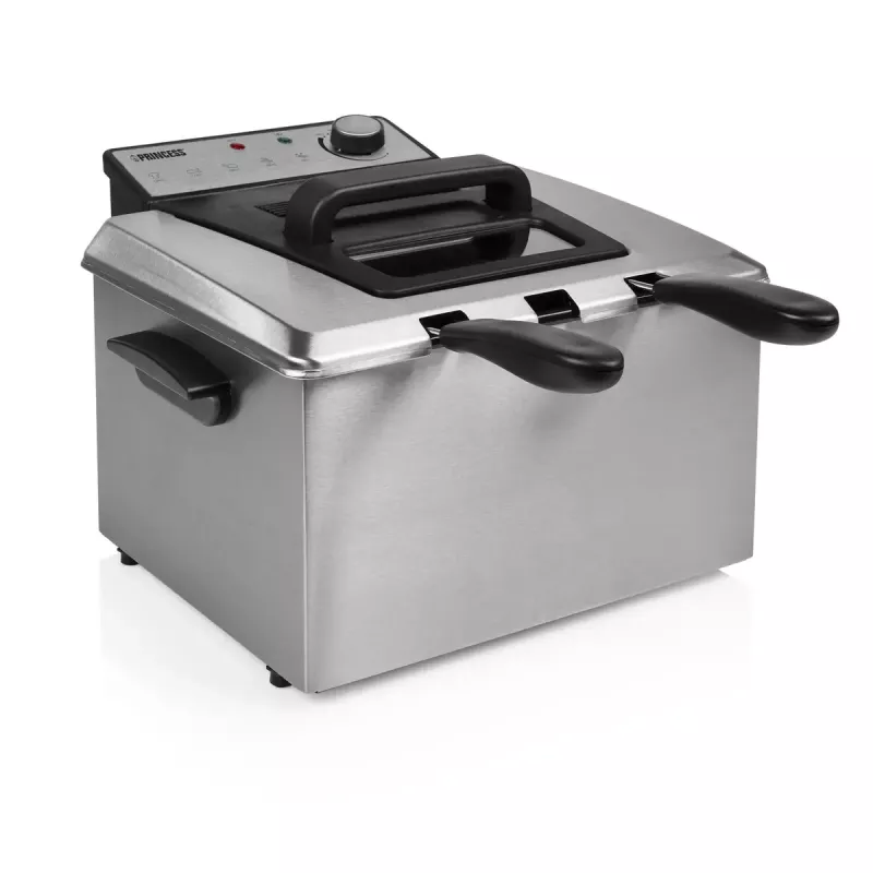 Deep fryer Princess 01.185000.01.001 5L 3270W Black Stainless Steel