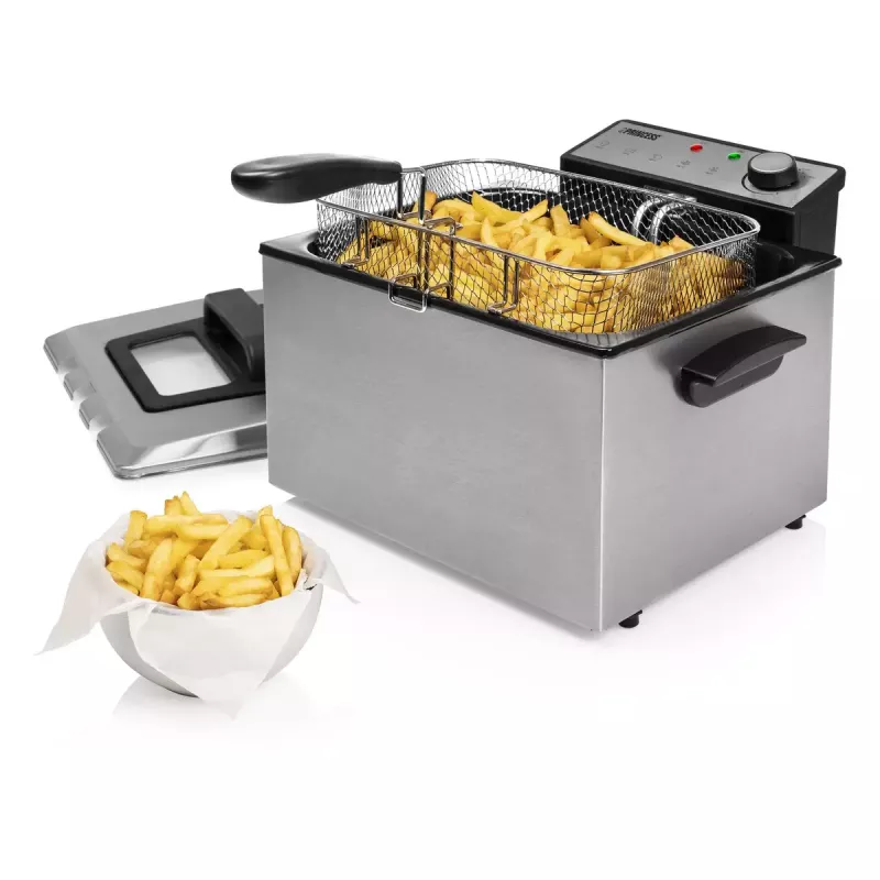 Deep fryer Princess 01.185000.01.001 5L 3270W Black Stainless Steel