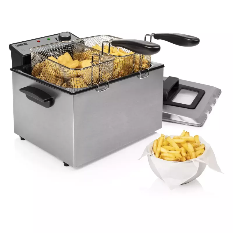 Deep fryer Princess 01.185000.01.001 5L 3270W Black Stainless Steel