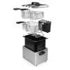 Deep fryer Princess 01.185000.01.001 5L 3270W Black Stainless Steel