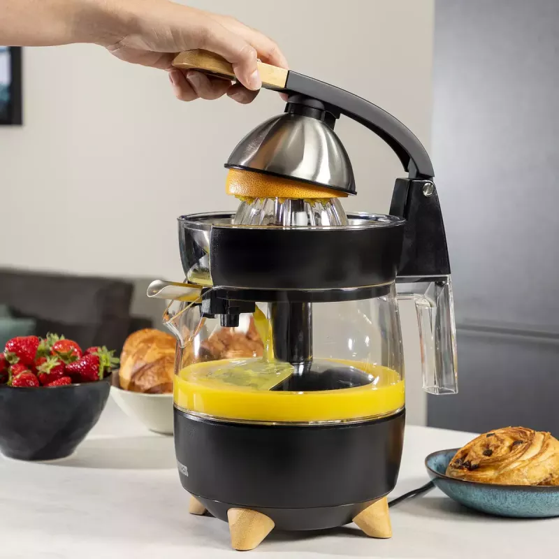 Citrus Juicer Princess 201862 Black Transparent 1L 300W