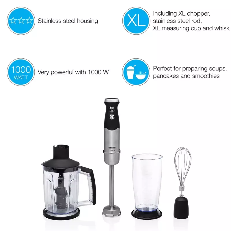 Immersion blender Princess 01.221221.01.001 Hand Blender Set