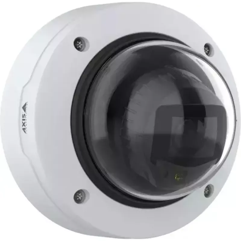IP dome security camera AXIS P3287-LV — 2592×1944, CMOS 1/2.8 inch, 3–8.5 mm varifocal, 190° rotation, indoor/outdoor, ceiling/wall