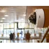 IP dome security camera AXIS P3287-LV — 2592×1944, CMOS 1/2.8 inch, 3–8.5 mm varifocal, 190° rotation, indoor/outdoor, ceiling/wall