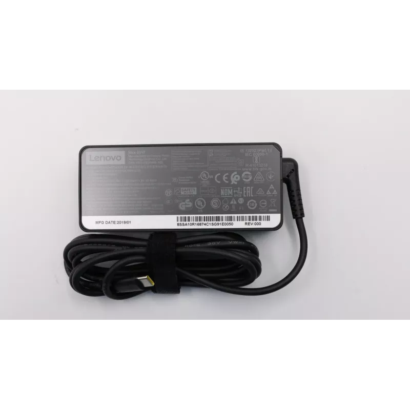 Lenovo 02DL128 power adapter/inverter Indoor 65 W Black
