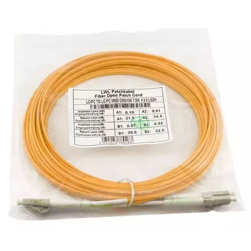 InfiniBand fibre optic cable BlueOptics 050502K5120000020M 20 m 2x LC LC/APC