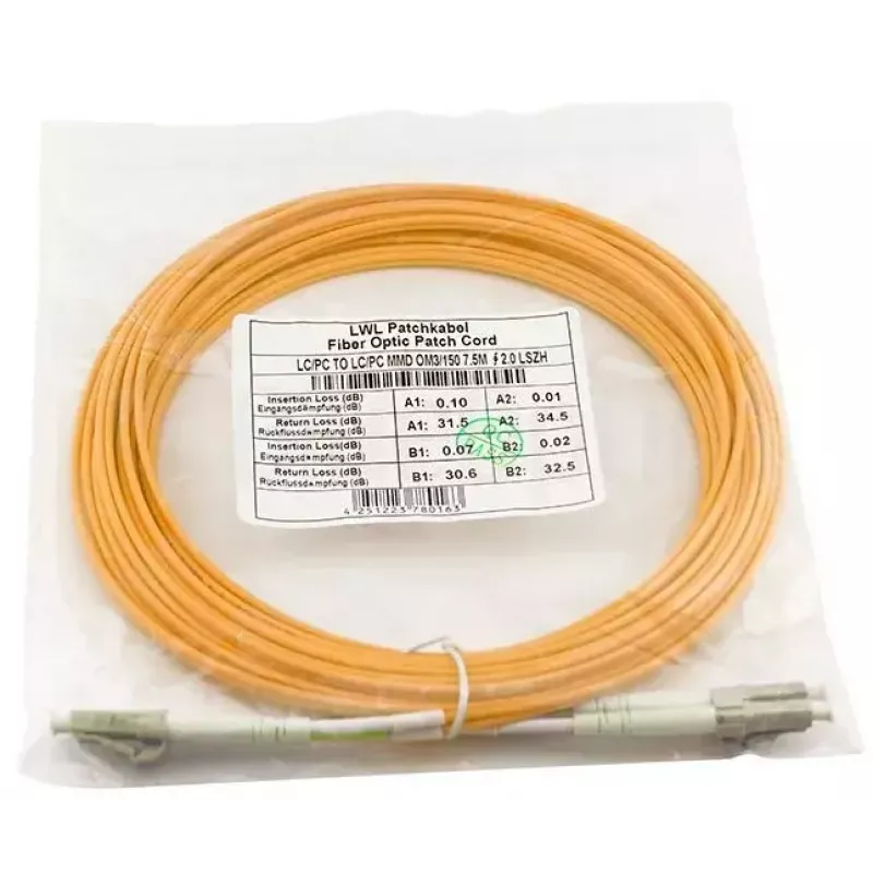 InfiniBand/fibre optic cable BlueOptics 050502K5120000050M 50 m 2x LC LC/APC Green