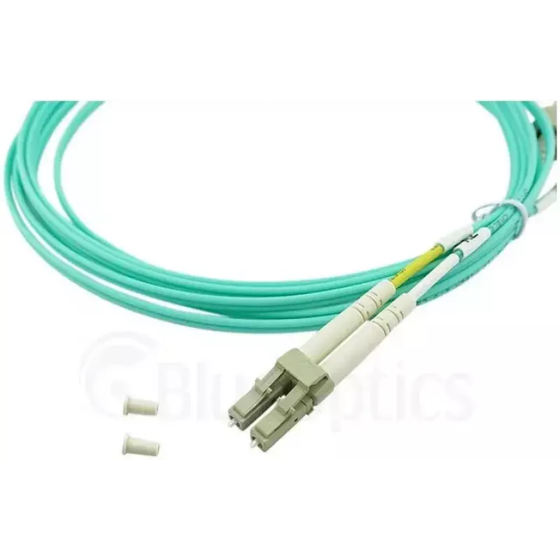 BlueOptics InfiniBand fibre optic cable 15 m 2x LC LC/APC Green
