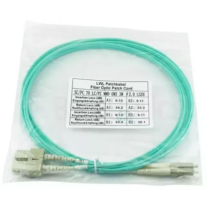 BlueOptics InfiniBand fibre optic cable 15 m 2x LC 2x SC LC/APC
