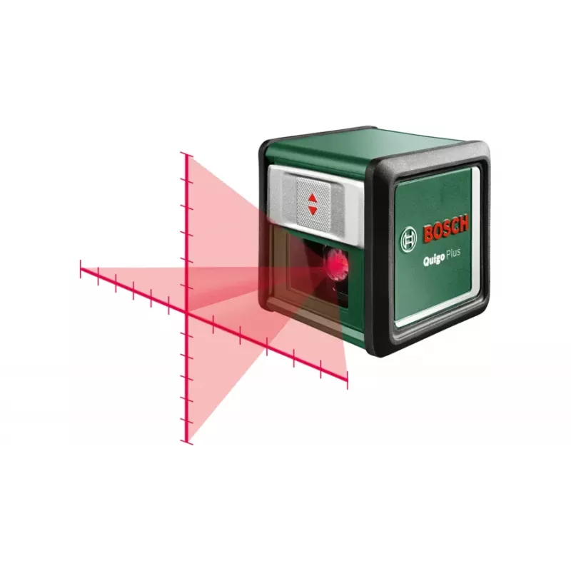 Line/Point level Bosch Quigo Plus Maximum range 12 m Self-levelling range ±4°