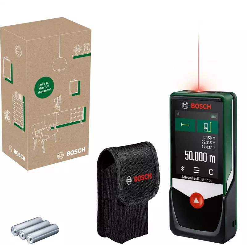 Bosch AdvancedlDistance 50C Laser distance meter Multicolour 50 m