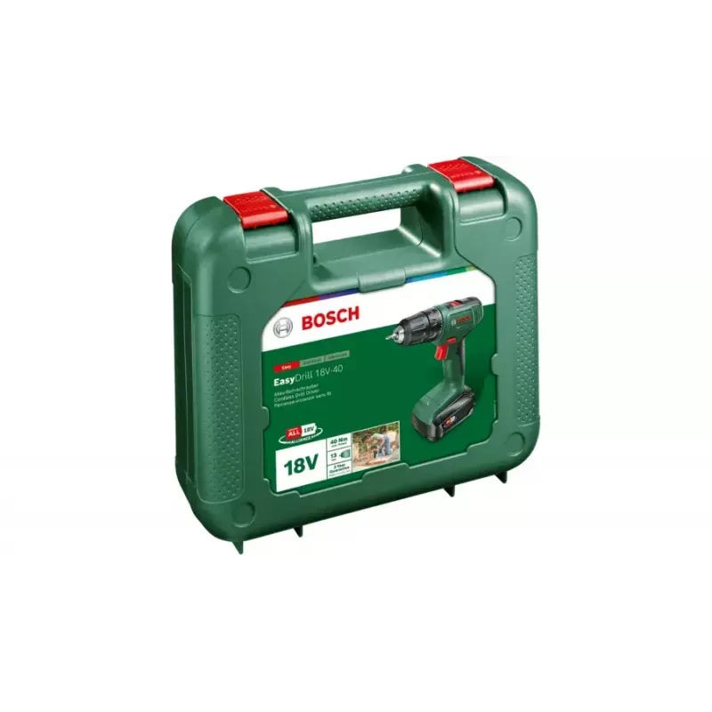 Bosch EasyDrill 18V-40 1630 RPM Keyless 1.3 kg Black, Green