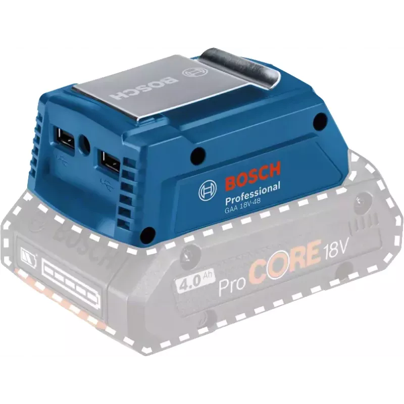 Bosch Professional GAA 18V-48 USB charging adapter