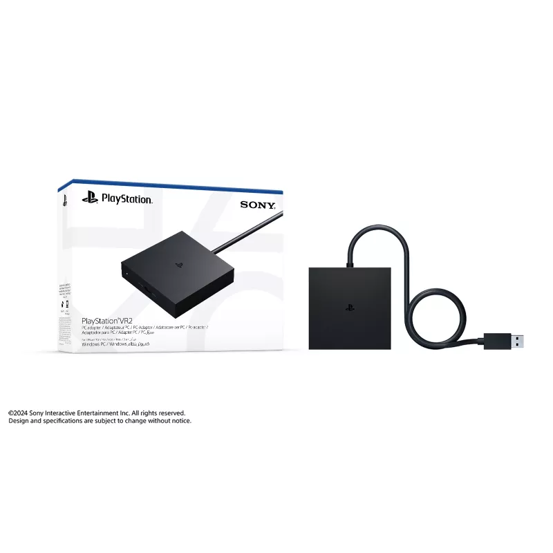 Adapter for gaming controller Sony 1000043174 — Black, Input 100–240V 50/60Hz, 0.4A, AC cable included