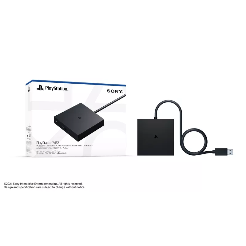 Adapter for gaming controller Sony 1000043174 — Black, Input 100–240V 50/60Hz, 0.4A, AC cable included