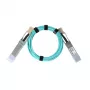 BlueOptics InfiniBand/fibre optic cable 20 m QSFP28 Aqua