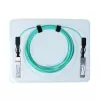 BlueOptics InfiniBand fibre optic cable 10 m SFP28 Aqua