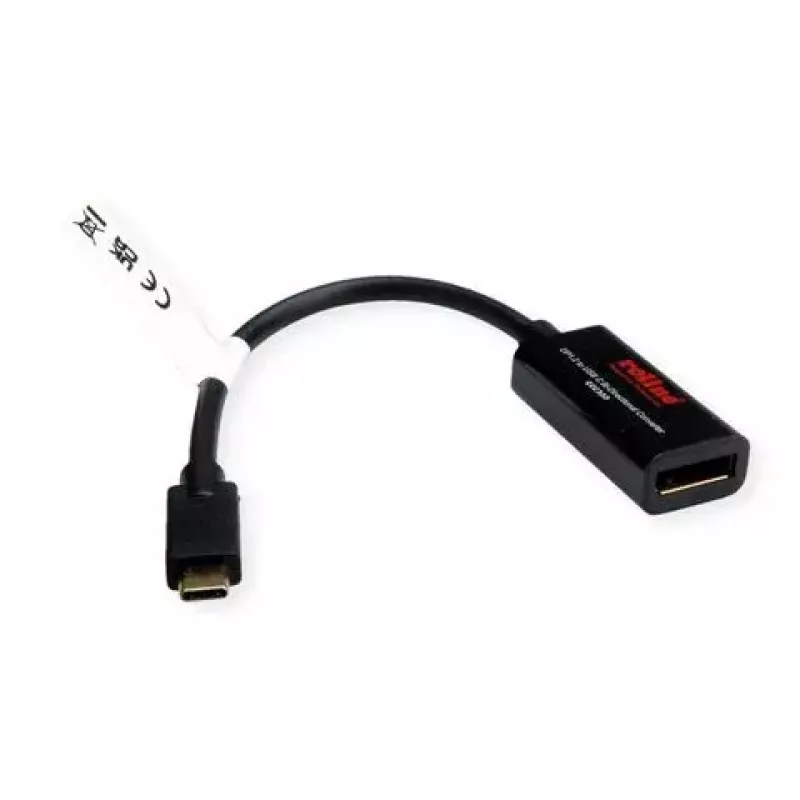 USB graphics adapter ROLINE 11.04.5957-10 3840 x 2160 pixels Black